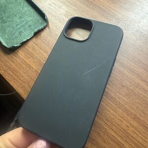 Black Silicone Phone Case